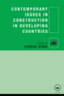 Image for Contemporary Issues in Construction in Developing Countries