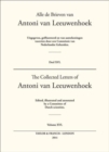 Image for The collected letters of Antoni Van LeeuwenhoekVolume 16