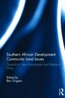 Image for Southern African Development Community Land Issues Volume I