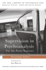 Image for The theory and technique of psychoanalytic supervision  : the Sao Paulo seminars