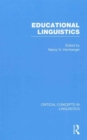 Image for Educational linguistics  : critical concepts in linguistics