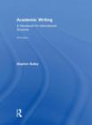 Image for Academic writing  : a handbook for international students