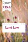 Image for Land law 2011-2012