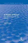 Image for A History of Europe (Routledge Revivals)