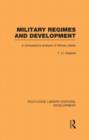 Image for Military Regimes and Development