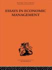 Image for Essays in economic management