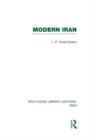 Image for Modern Iran (RLE Iran A)