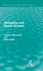 Image for Semantics and Social Science