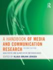 Image for A Handbook of Media and Communication Research