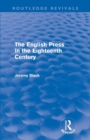 Image for The English Press in the Eighteenth Century (Routledge Revivals)