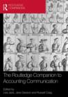 Image for The Routledge Companion to Accounting Communication