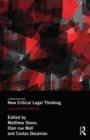 Image for New critical legal thinking  : law and the political