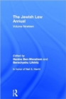 Image for The Jewish law annualVol. 18