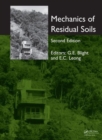 Image for Mechanics of Residual Soils