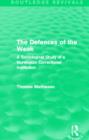 Image for The Defences of the Weak (Routledge Revivals)