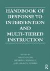 Image for Handbook of Response to Intervention and Multi-Tiered Systems of Support