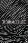 Image for Varieties of Right-Wing Extremism in Europe