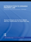 Image for Introduction to Spanish Private Law