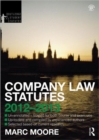 Image for Company law statutes, 2012-2013