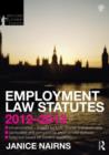 Image for Employment Law Statutes 2012-2013