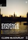 Image for Evidence statutes 2012-2013