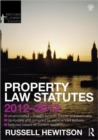Image for Property law statutes 2012-2013