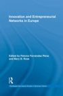 Image for Innovation and Entrepreneurial Networks in Europe
