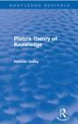 Image for Plato&#39;s theory of knowledge