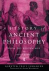 Image for A history of ancient philosophy  : from the beginnings to Augustine