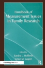 Image for Handbook of Measurement Issues in Family Research
