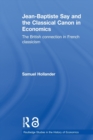 Image for Jean-Baptiste Say and the Classical Canon in Economics