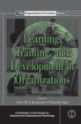 Image for Learning, Training, and Development in Organizations