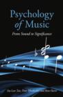 Image for Psychology of music  : from sound to significance