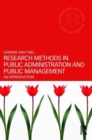 Image for Research Methods in Public Administration and Public Management