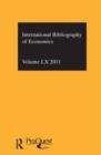 Image for IBSS: Economics: 2011 Vol.60 : International Bibliography of the Social Sciences