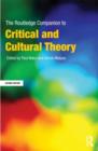 Image for The Routledge companion to critical and cultural theory