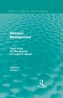 Image for Demand Management (Routledge Revivals)