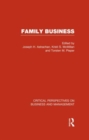 Image for The family business  : critical perspectives on business and management