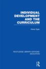 Image for Individual Development and the Curriculum