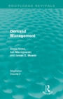 Image for Demand Management (Routledge Revivals)