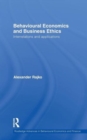 Image for Behavioural Economics and Business Ethics