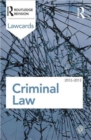 Image for Criminal Lawcards 2012-2013