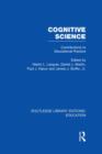 Image for Cognitive science  : contributions to educational practice