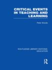 Image for Critical events in teaching &amp; learningVol. 14