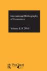 Image for IBSS: Economics: 2010 Vol.59 : International Bibliography of the Social Sciences