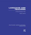 Image for Routledge Library Editions: Education Mini-Set I Language &amp; Literacy 9 vol set