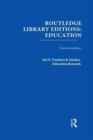 Image for Routledge Library Editions: Education Mini-Set N Teachers &amp; Teacher Education Research 13 vols