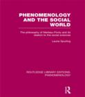 Image for Phenomenology and the Social World