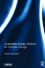 Image for Sustainable Energy Solutions for Climate Change