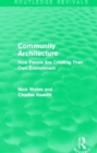 Image for Community Architecture (Routledge Revivals)